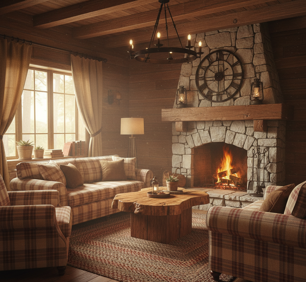 Decoración rústica: cómo transformar tus espacios con muebles de madera artesanal